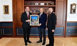 "BAŞKAN EKİM’DEN VALİ ŞAHİN’E HAYIRLI OLSUN ZİYARETİ"