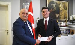 "ORTAHİSAR’IN BURS KAMPANYASINA PAZARCI ESNAFINDAN ANLAMLI DESTEK"