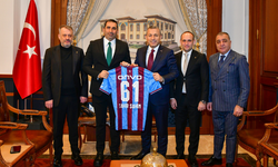 "TRABZON VALİSİ TAHİR ŞAHİN’E ZİYARET"