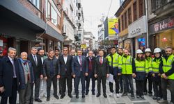 "UZUN SOKAK YENİ YÜZÜNE KAVUŞUYOR"