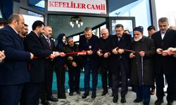 "ARSİN KEFELİLER CAMİİ DUALARLA İBADETE AÇILDI"