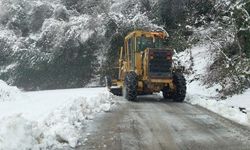 "ORTAHİSAR’DA KARLA MÜCADELE ÇALIŞMALARI SÜRÜYOR"
