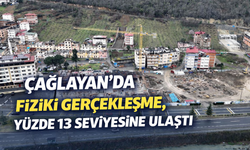 "ÇAĞLAYAN’DA FİZİKİ GERÇEKLEŞME, YÜZDE 13 SEVİYESİNE ULAŞTI"