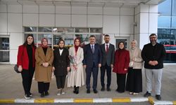 "BAŞKAN GENÇ’TEN SAĞLIK ÇALIŞANLARINA TIP BAYRAMI ZİYARETİ"