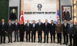 "BAKAN IŞIKHAN’DAN TRABZON BÜYÜKŞEHİR BELEDİYESİ’NE ZİYARET"