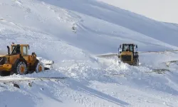 "MARTTA KIŞ GERİ DÖNDÜ: 3 İLDE 103 YOL KAPALI"