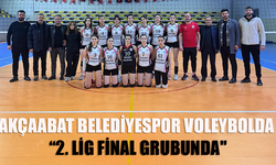 "AKÇAABAT BELEDİYESPOR VOLEYBOLDA 2. LİG FİNAL GRUBUNDA"