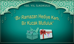 "AKÇAABAT 100. YIL İLKOKULU’NDAN RAMAZAN DAYANIŞMASI"