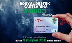 "AKÇAABAT BELEDİYESİ’NDEN İHTİYAÇ SAHİBİ AİLELERE 3 MİLYON 756 BİN TL DESTEK"