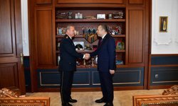 "POLİS HAFTASI KAPSAMINDA VALİ ŞAHİN’E ZİYARET"