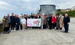 "LEGDER ÇANAKKALE ŞEHİTLERİNİ ZİYARET İÇİN YOLA ÇIKTI"