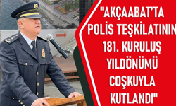 "AKÇAABAT’TA POLİS TEŞKİLATININ 181. KURULUŞ YILDÖNÜMÜ COŞKUYLA KUTLANDI"