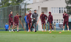 "TRABZONSPOR, SAMSUNSPOR MAÇI HAZIRLIKLARINA BAŞLADI"