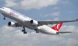 "TÜRK HAVA YOLLARI MARTTA 7,2 MİLYON YOLCU TAŞIDI"