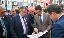 "BAŞKAN GENÇ, MEYDAN’DAKİ DÖNÜŞÜMÜ YERİNDE İNCELEDİ"