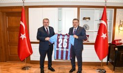 "BBP GENEL BAŞKANI DESTİCİ’DEN BAŞKAN GENÇ’E ZİYARET"