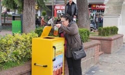 "ORTAHİSAR BELEDİYESİ, ATIK YAĞ TOPLAMA KUMBARALARINI HİZMETE SUNDU"