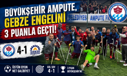 BÜYÜKŞEHİR AMPUTE, GEBZE ENGELİNİ 3 PUANLA GEÇTİ