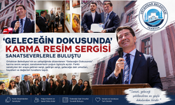 ‘GELECEĞİN DOKUSUNDA’ KARMA RESİM SERGİSİ, SANATSEVERLERLE BULUŞTU