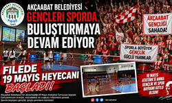 AKÇAABAT BELEDİYESİ GENÇLERİ SPORDA BULUŞTURMAYA DEVAM EDİYOR