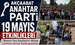 AKÇAABAT’TA 19 MAYIS ETKİNLİKLERİNE HAVA ENGELİ: PROGRAM KISMEN ERTELENDİ