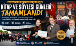 AKÇAABAT’TA KİTAP VE SÖYLEŞİ GÜNLERİ TAMAMLANDI
