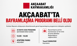 AKÇAABAT’TA BAYRAMLAŞMA PROGRAMI BELLİ OLDU