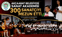 AKÇAABAT BELEDİYESİ SANAT AKADEMİSİ 300 SANATÇIYI MEZUN ETTİ