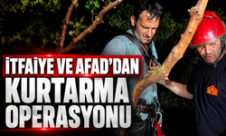 İTFAİYE VE AFAD'DAN KURTARMA OPERASYONU