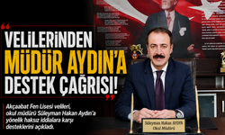 AKÇAABAT FEN LİSESİ VELİLERİNDEN MÜDÜR AYDIN’A DESTEK ÇAĞRISI