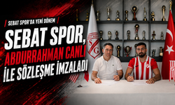 SEBAT SPOR, ABDURRAHMAN CANLI’YI KADROSUNA KATTI