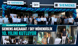 SIEMENS AKÇAABAT / SKY MÜHENDİSLİK 10. YILINI KUTLUYOR