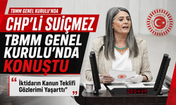 CHP'Lİ SUİÇMEZ TBMM GENEL KURULU'NDA KONUŞTU