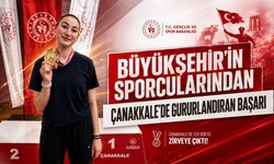 BÜYÜKŞEHİR’İN SPORCULARINDAN ÇANAKKALE’DE GURURLANDIRAN BAŞARI