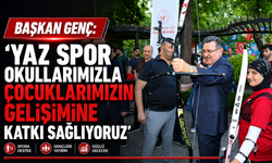 BAŞKAN GENÇ: “YAZ SPOR OKULLARIMIZLA ÇOCUKLARIMIZIN GELİŞİMİNE KATKI SAĞLIYORUZ”