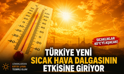 TÜRKİYE YENİ SICAK HAVA DALGASININ ETKİSİNE GİRİYOR