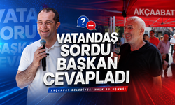 VATANDAŞ SORDU, BAŞKAN CEVAPLADI
