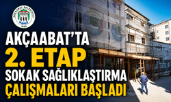 AKÇAABAT’TA 2. ETAP SOKAK SAĞLIKLAŞTIRMA ÇALIŞMALARI BAŞLADI