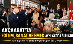 AKÇAABAT’TA EĞİTİM, SANAT VE EMEK AYNI ÇATIDA BULUŞTU