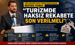 DOĞU KARADENİZ SAĞLIK TURİZMİ DERNEĞİ BAŞKANI MUSTAFA YILMAZ: “TURİZMDE HAKSIZ REKABETE SON VERİLMELİ”