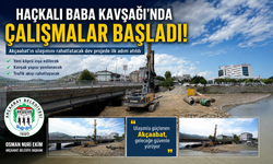 AKÇAABAT’TA ULAŞIMI RAHATLATACAK DEV PROJEDE İLK ADIM