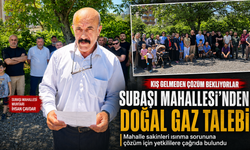 SUBAŞI MAHALLESİ’NDEN DOĞAL GAZ TALEBİ