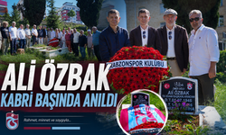 ALİ ÖZBAK KABRİ BAŞINDA ANILDI