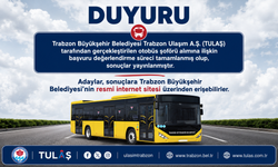 BÜYÜKŞEHİR'İN ŞOFÖR ALIMINDA 44 İSİM BELLİ OLDU