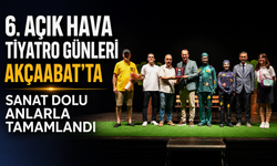 6. AÇIK HAVA TİYATRO GÜNLERİ AKÇAABAT'TA SANAT DOLU ANLARLA TAMAMLANDI
