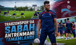 TRABZONSPOR’DA SABAH ANTRENMANI TAMAMLANDI