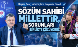 SÖZÜN SAHİBİ MİLLETTİR, SORUNLARI BİRLİKTE ÇÖZÜYORUZ