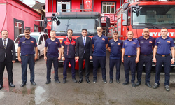 Kaymakam Şahin’den İtfaiyecilere Moral Ziyareti