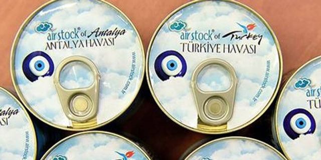 'Türkiye havası' konserve halinde satışa sunuldu
