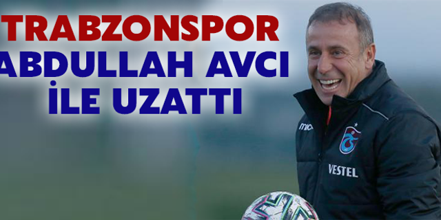 Trabzonspor Abdullah Avcı İle Sözleşmesini Uzattı